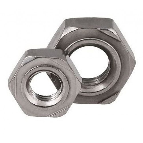 Ê cu hàn 3 chân inox 1