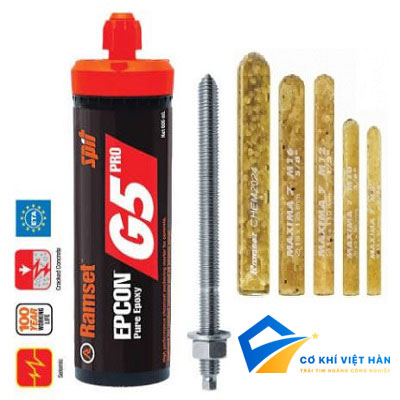 bu lông hóa chất ramset 