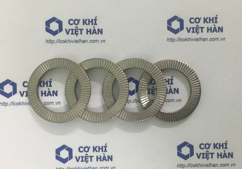 Long đen khóa inox / vòng đệm khóa inox tiêu chuẩn DIN 25201