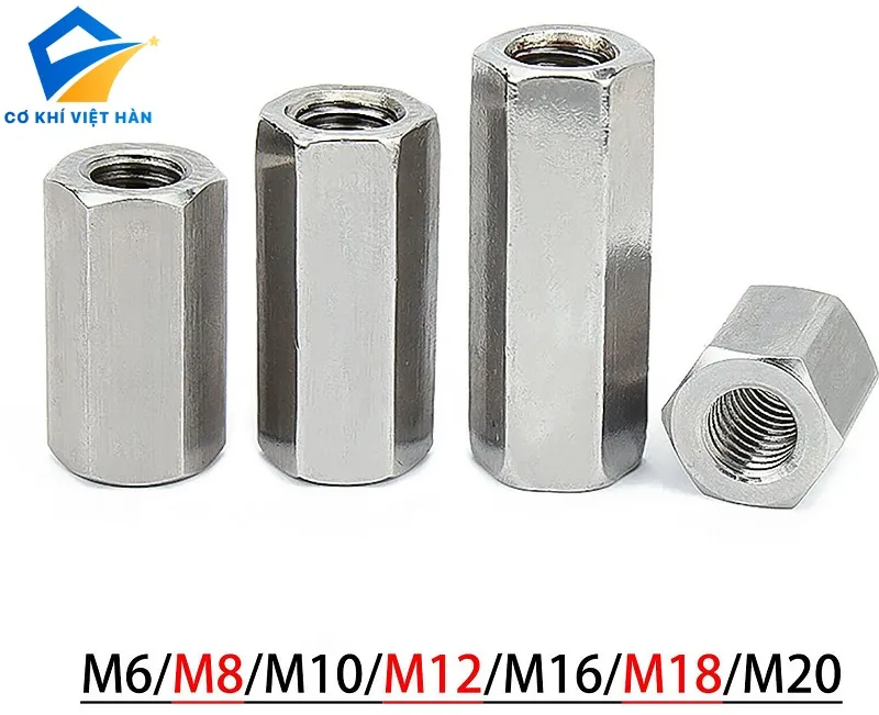 Nối Ren Inox Lục Giác