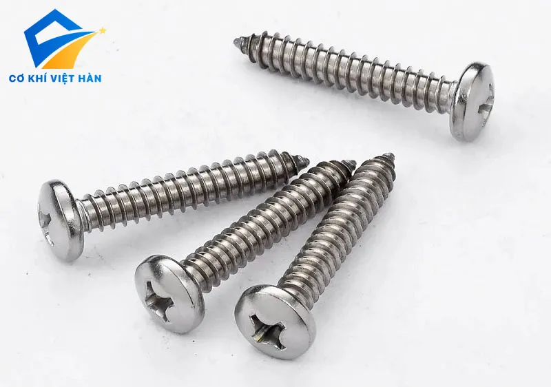 Vít gỗ inox đầu tròn