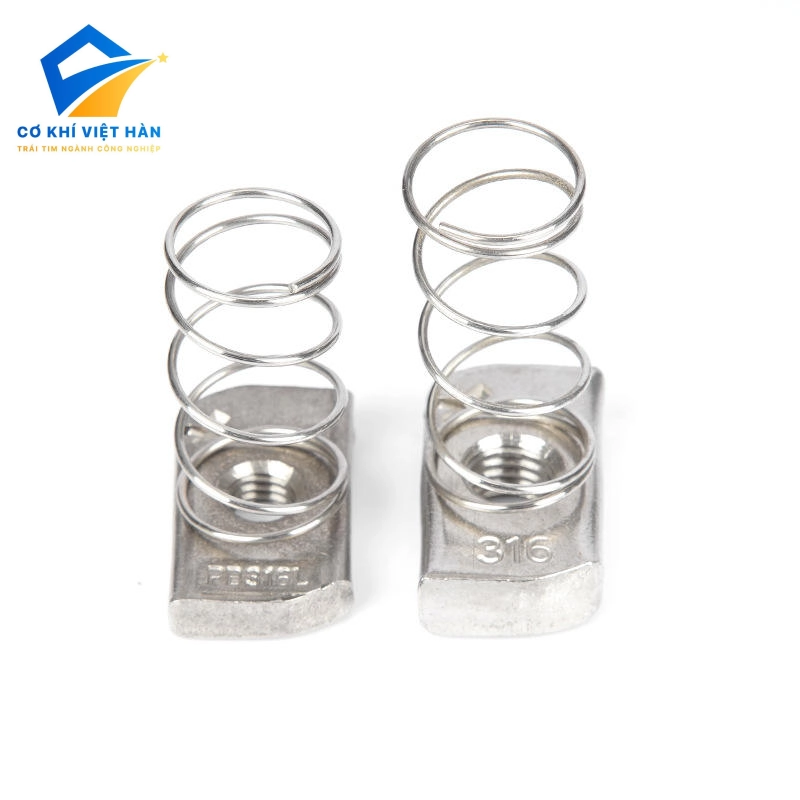 đai ốc lò xo inox